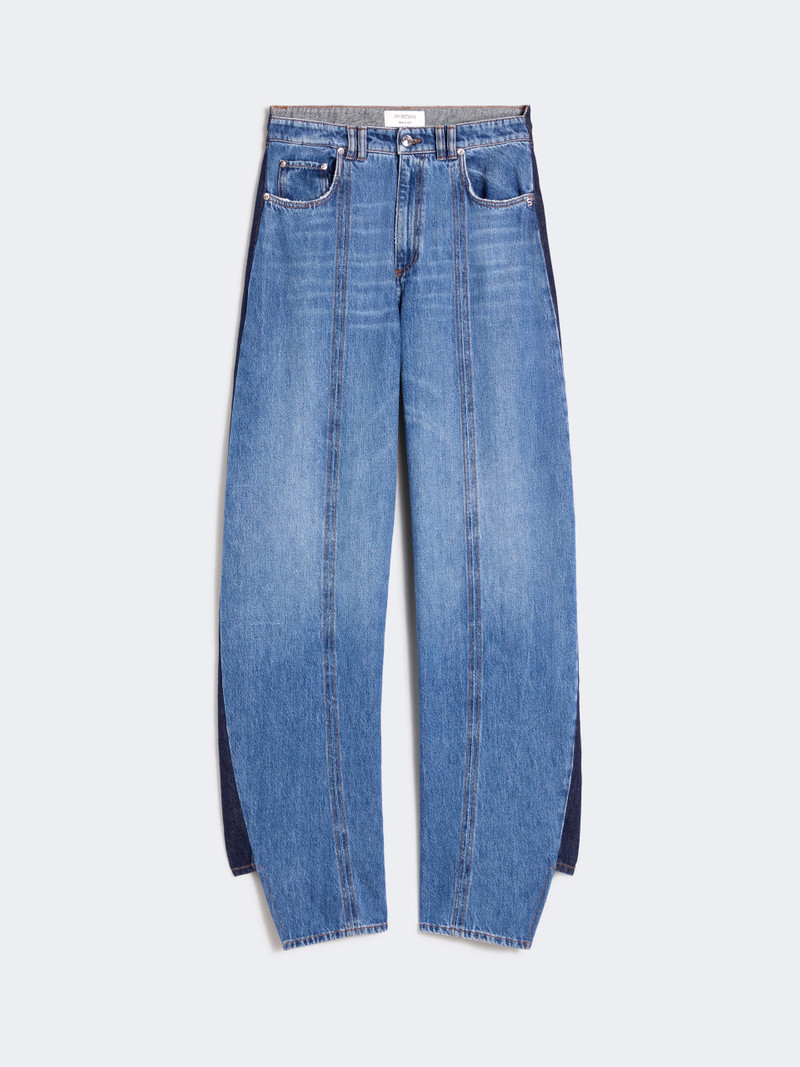 QUARTO Low-rise 5-pocket trousers - MIDNIGHTBLUE 1