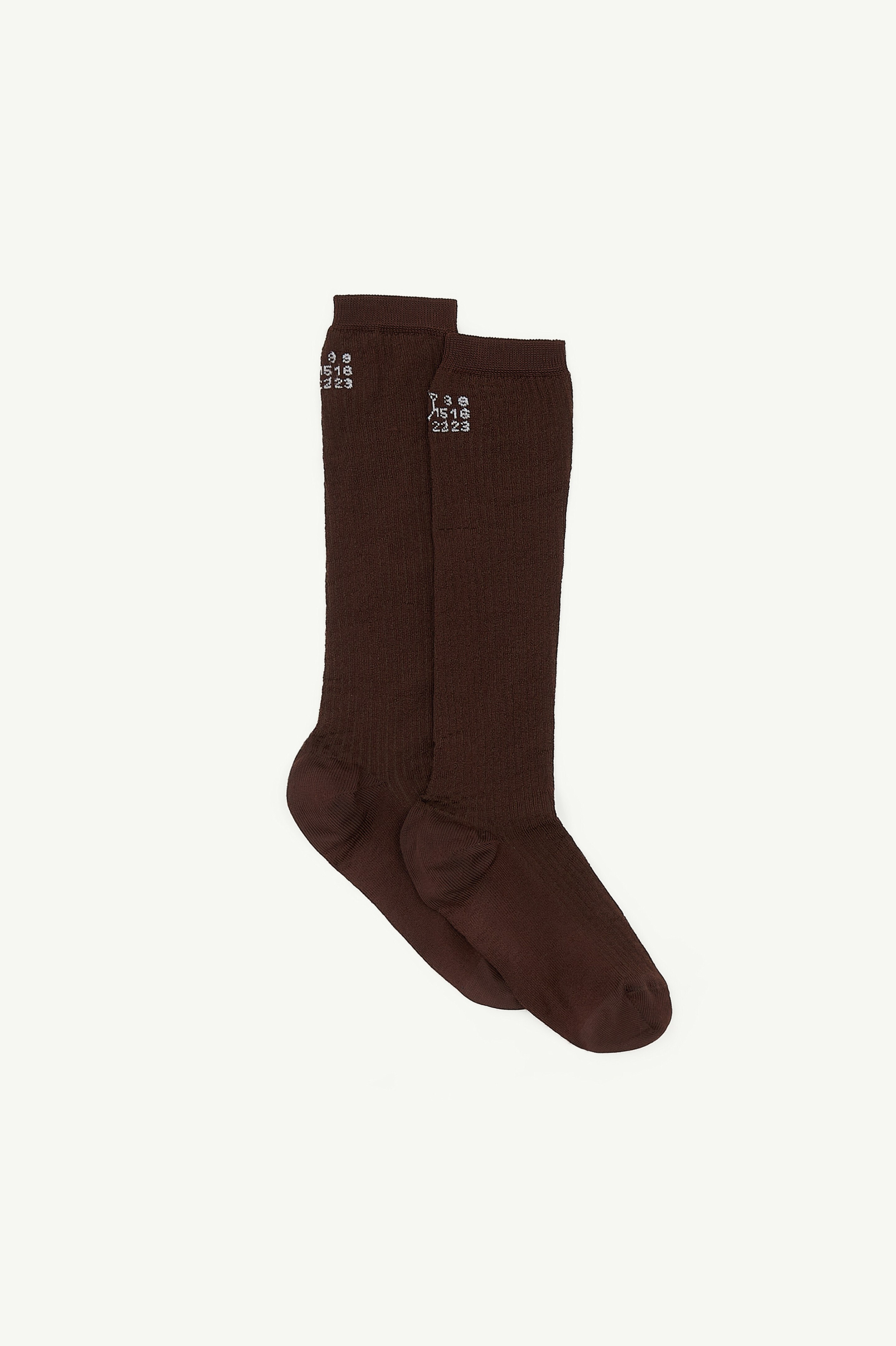 Numeric ribbed socks - 2