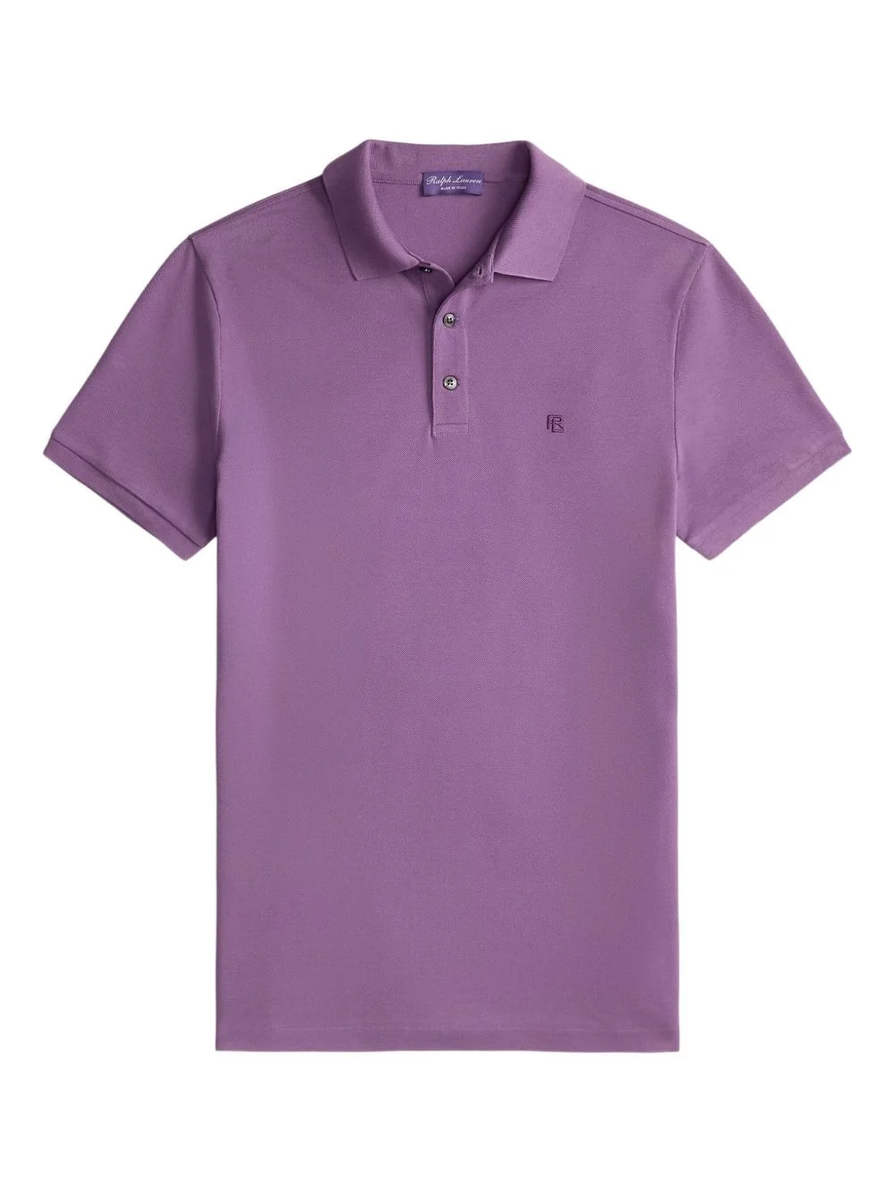 logo-embroidered polo shirt - 1