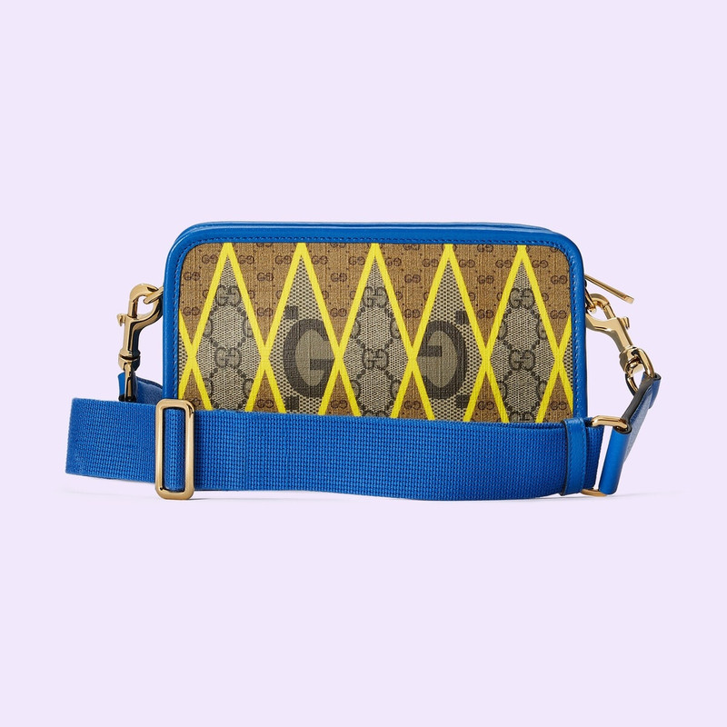 GG rhombus print mini bag 4