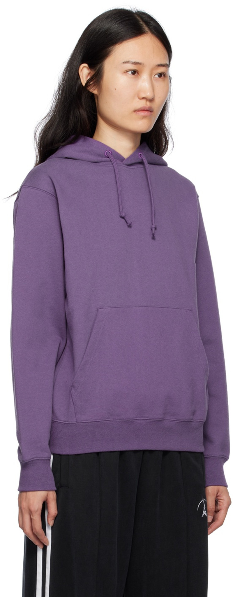 Stockholm Surfboard Club Purple Printed Hoodie outlook