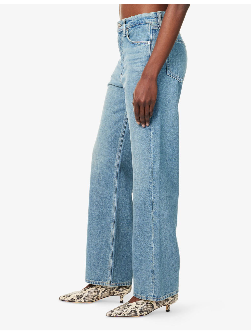 The Shea Straight-Leg Denim Jeans - 3