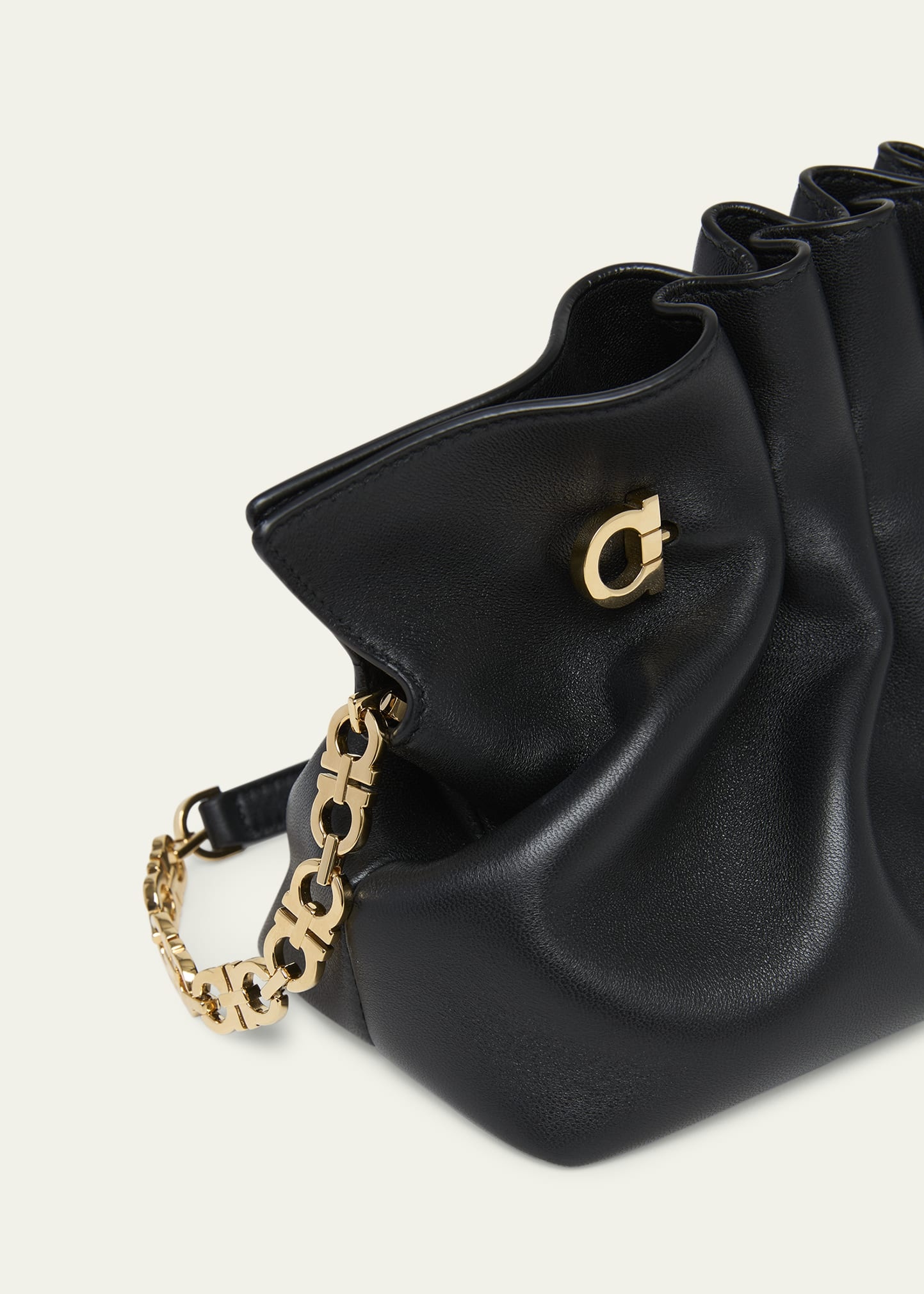 Small Gancio Piercing Shoulder Bag - 5