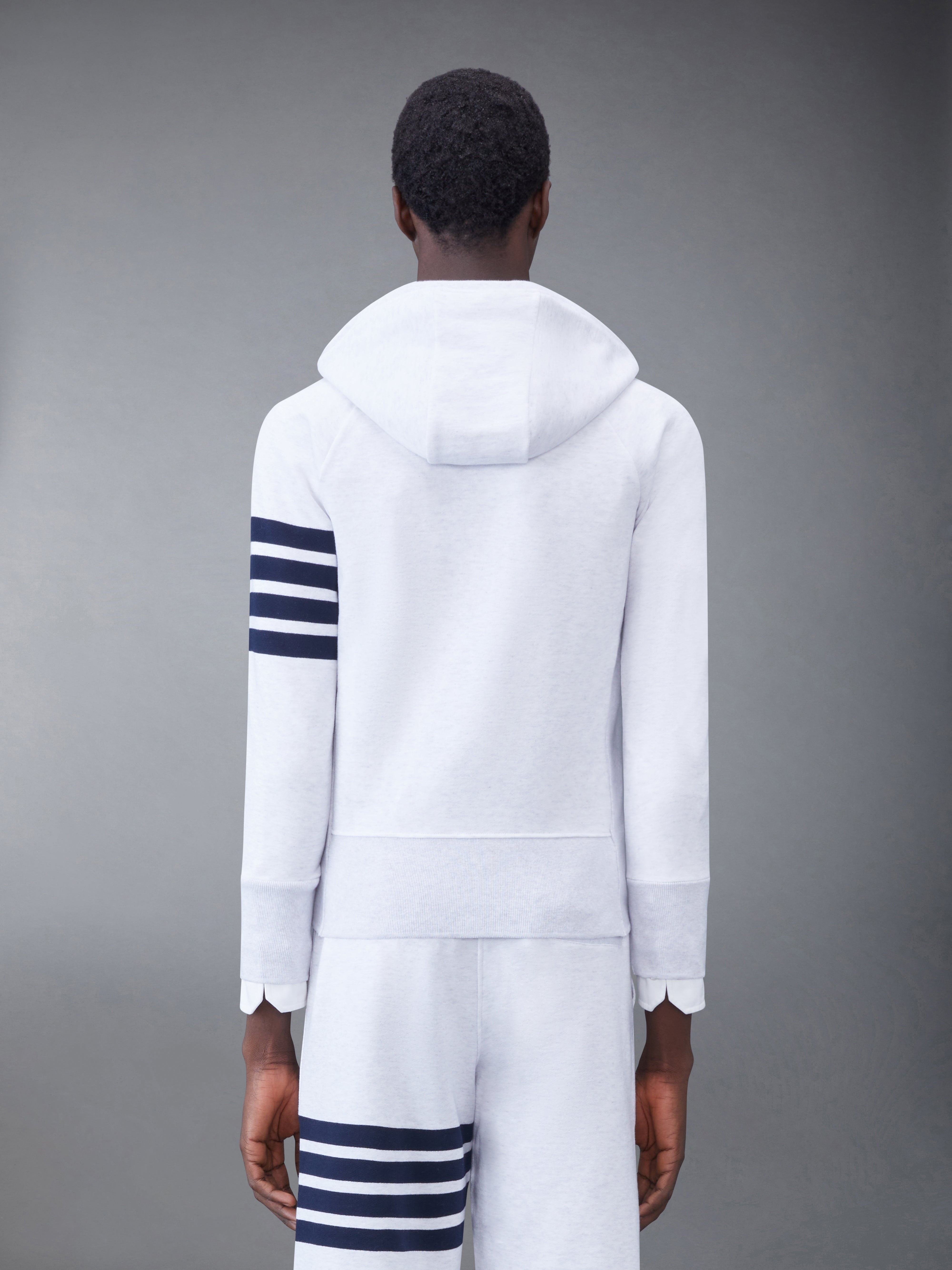 CLASSIC LOOPBACK 4-BAR ZIP HOODIE - 2