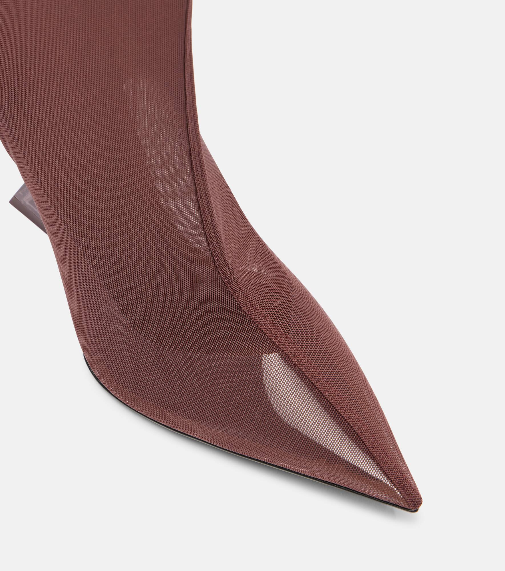Cheopissima 105 mesh over-the-knee boots - 5
