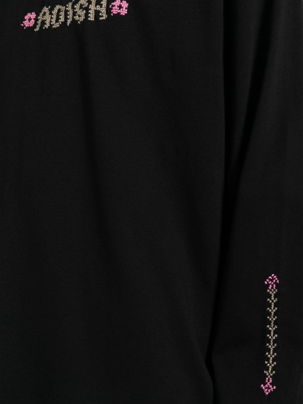 Tatreez logo-embroidered T-shirt - 5