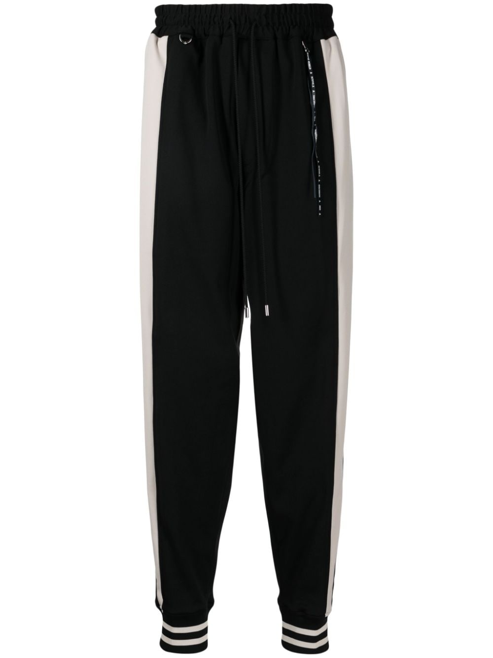 stripe-detail track pants - 1