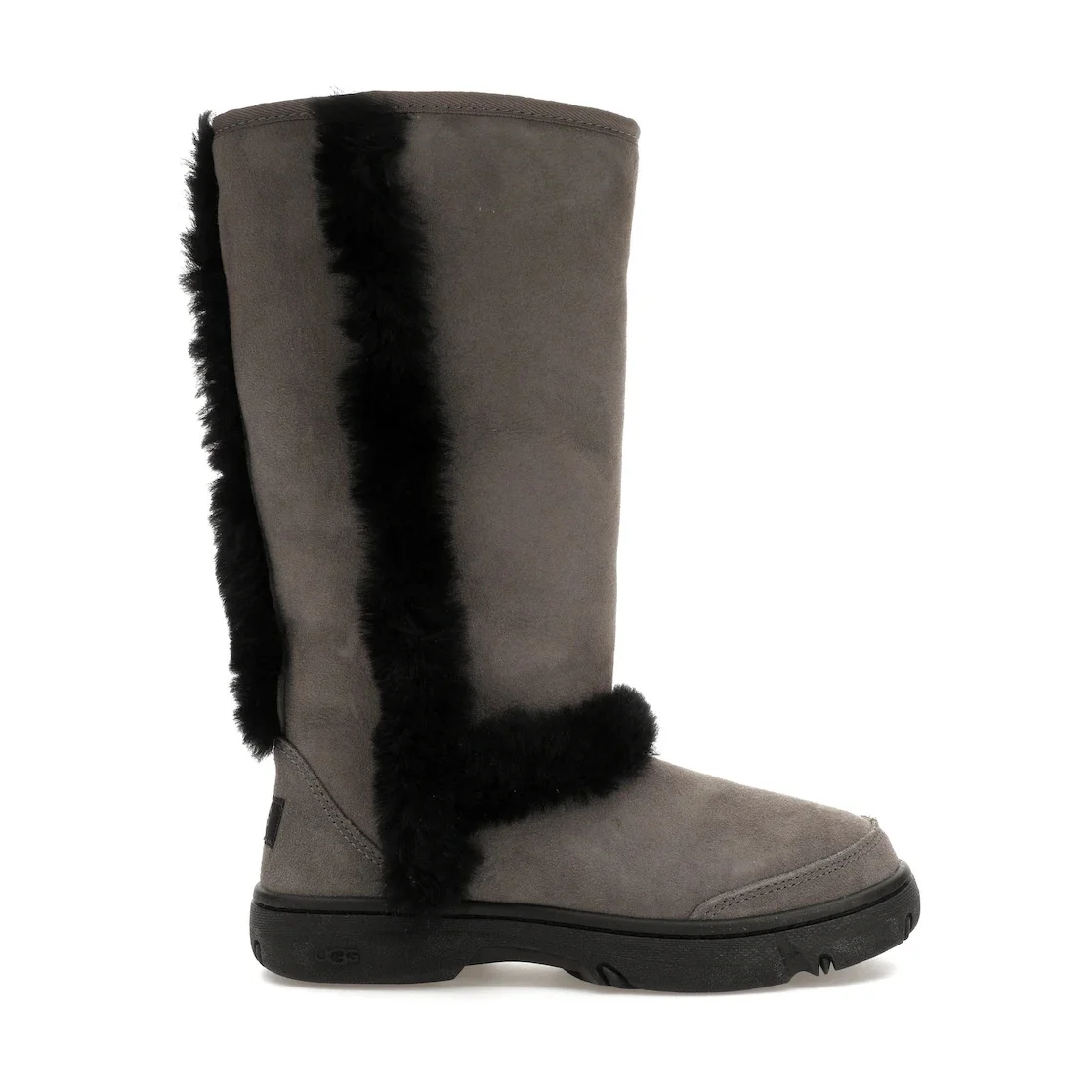 UGG Sunburst Tall Boot Grey Black (Women's) - 1
