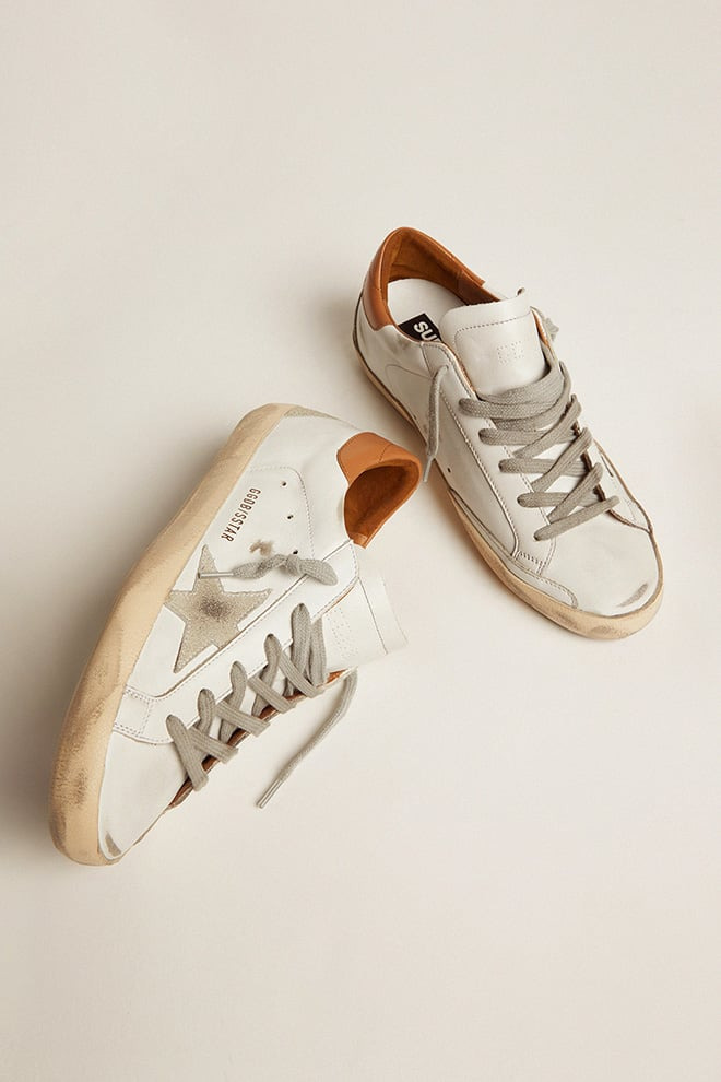 Men’s Super-Star sneakers with suede star and brown heel tab - 2