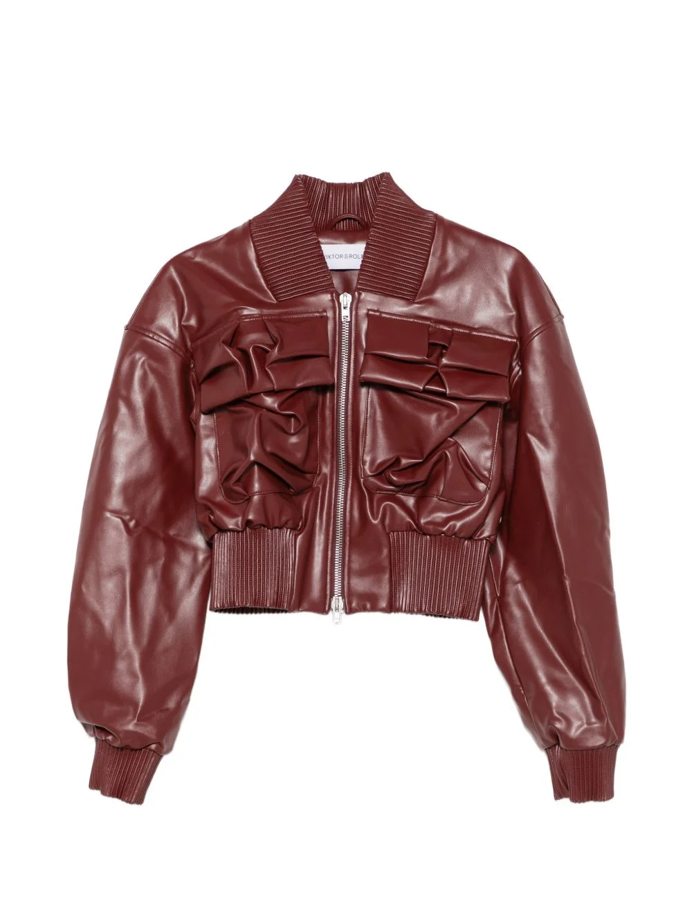 pleated-pocket jacket - 1