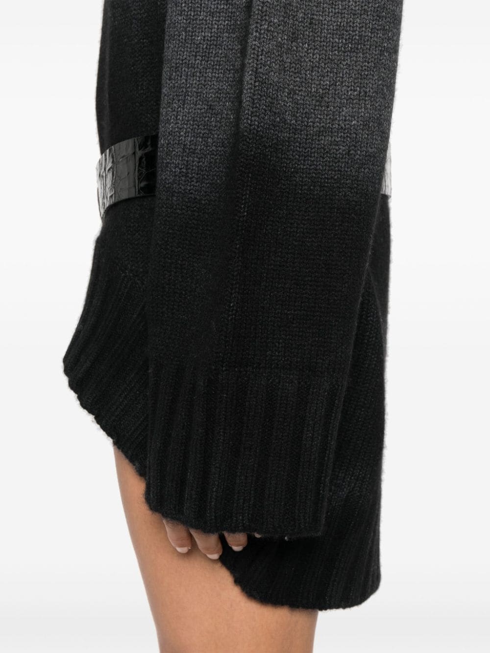 ribbed-knit mini dress - 5