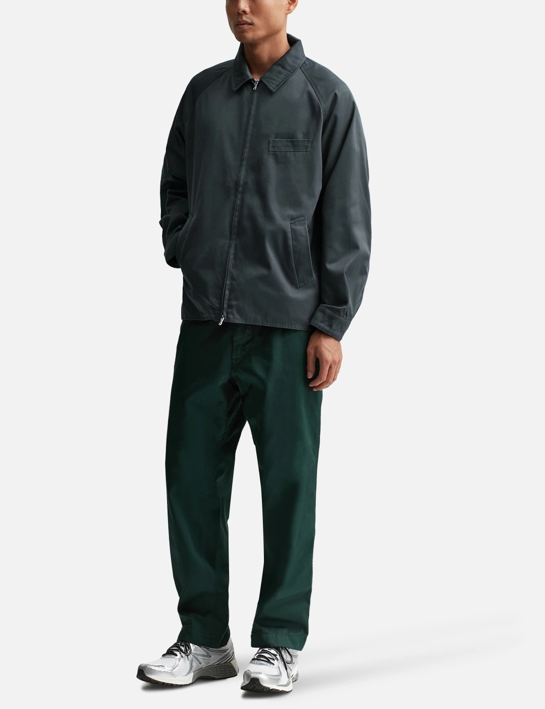 WIDE CHINO PANTS - 5