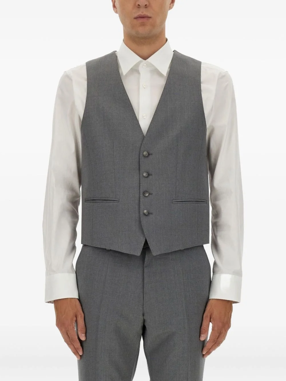 Huge buttoned waistcoat - 1