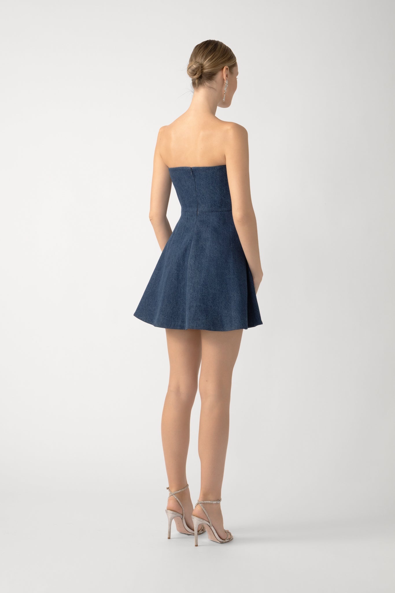 TAI DENIM MINI DRESS - 3