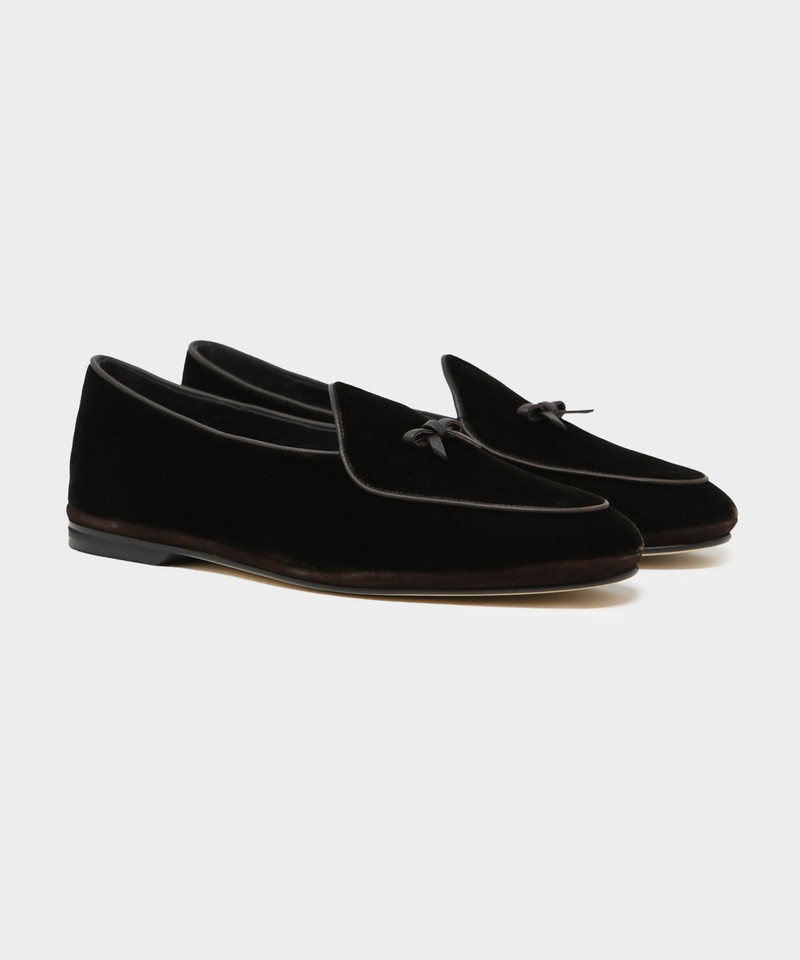 RUBINACCI Todd Snyder x Rubinacci Velour Marphy Loafer outlook