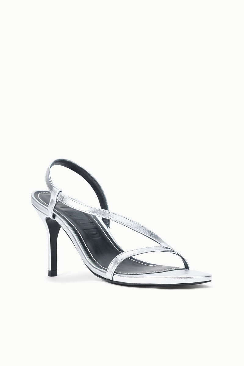 STAUD STAUD LOUDEN HEEL SILVER outlook