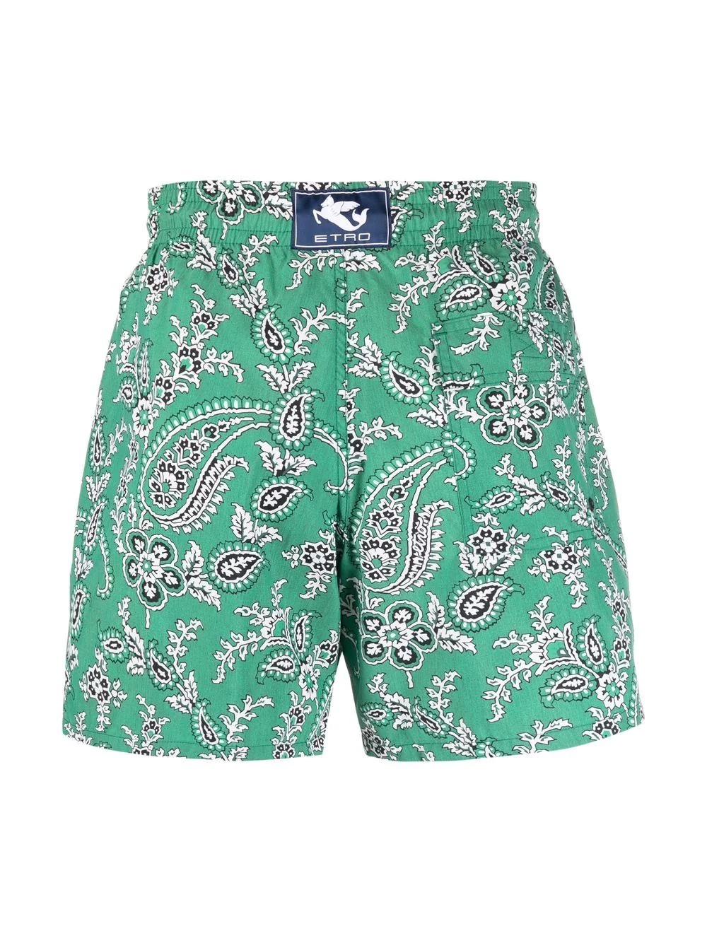 paisley-print swim shorts - 2