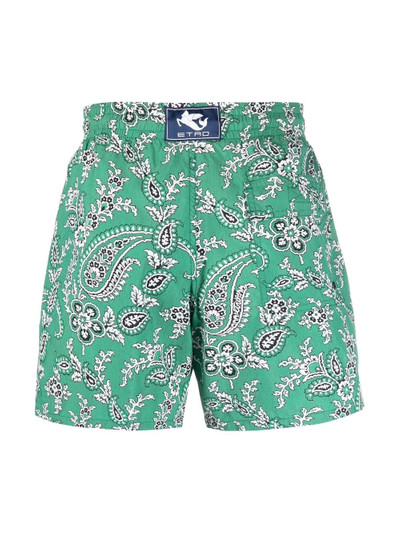 Etro paisley-print swim shorts outlook