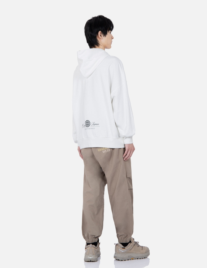 RETRO LOGO PRINT OVERSIZED HOODIE 4