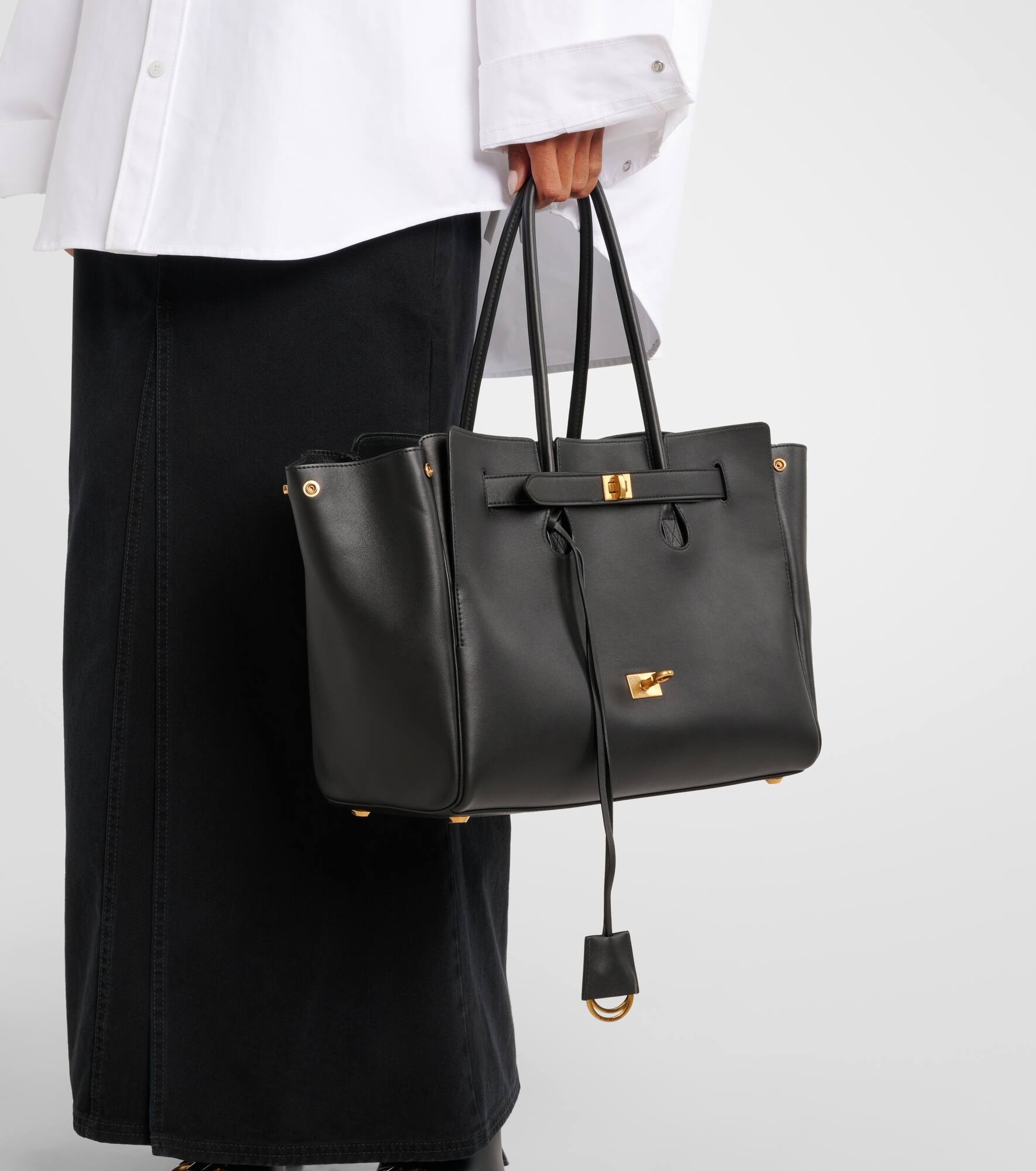 Bel Air Medium leather tote bag - 7