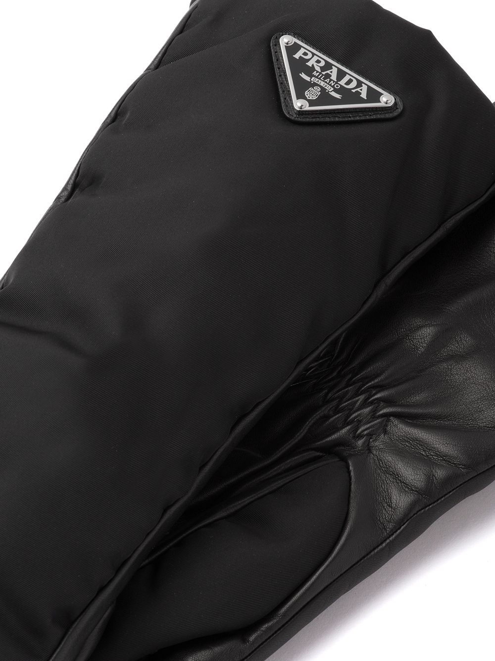 logo plaque gloves - 2