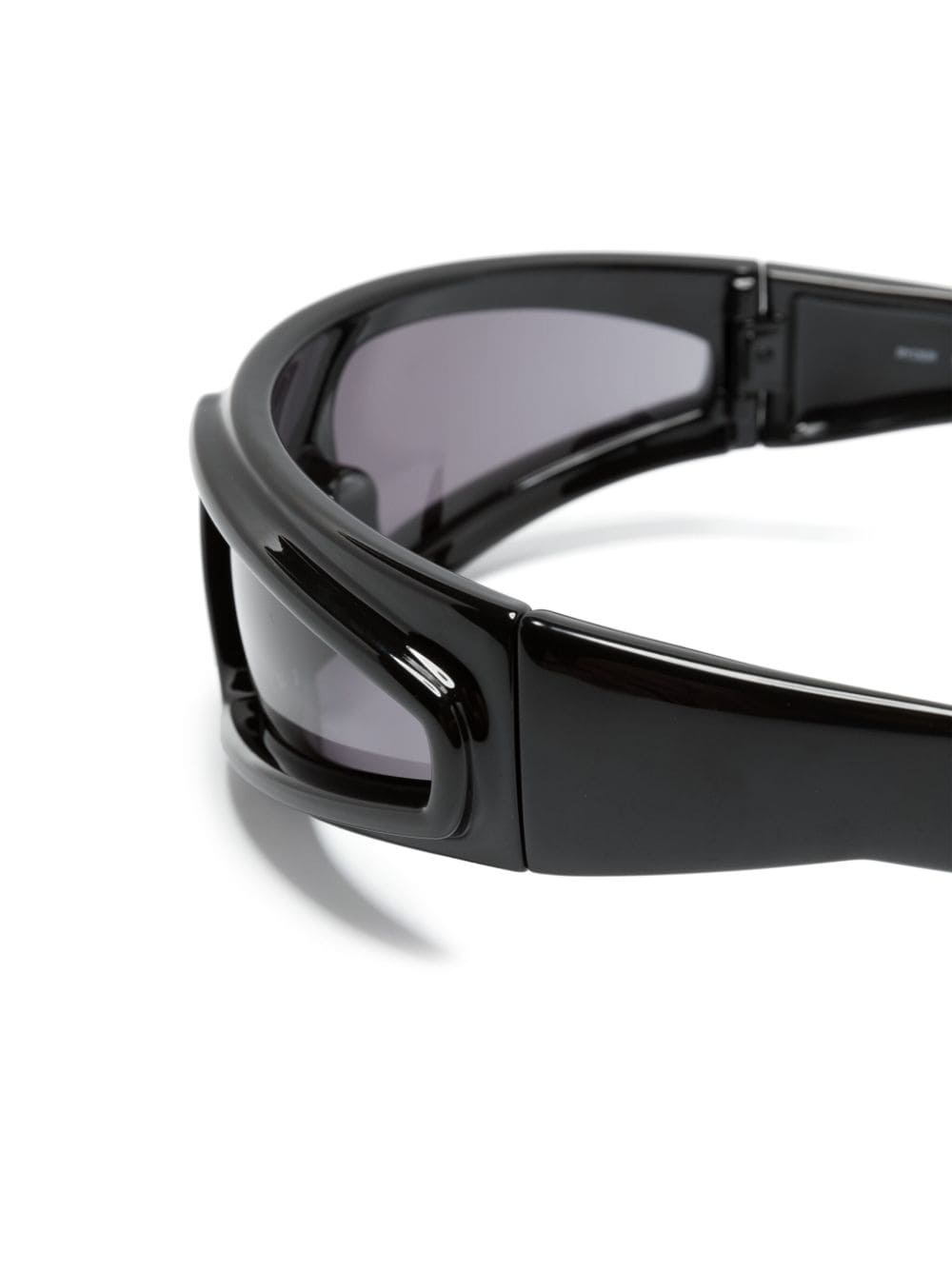 biker-frame sunglasses - 3