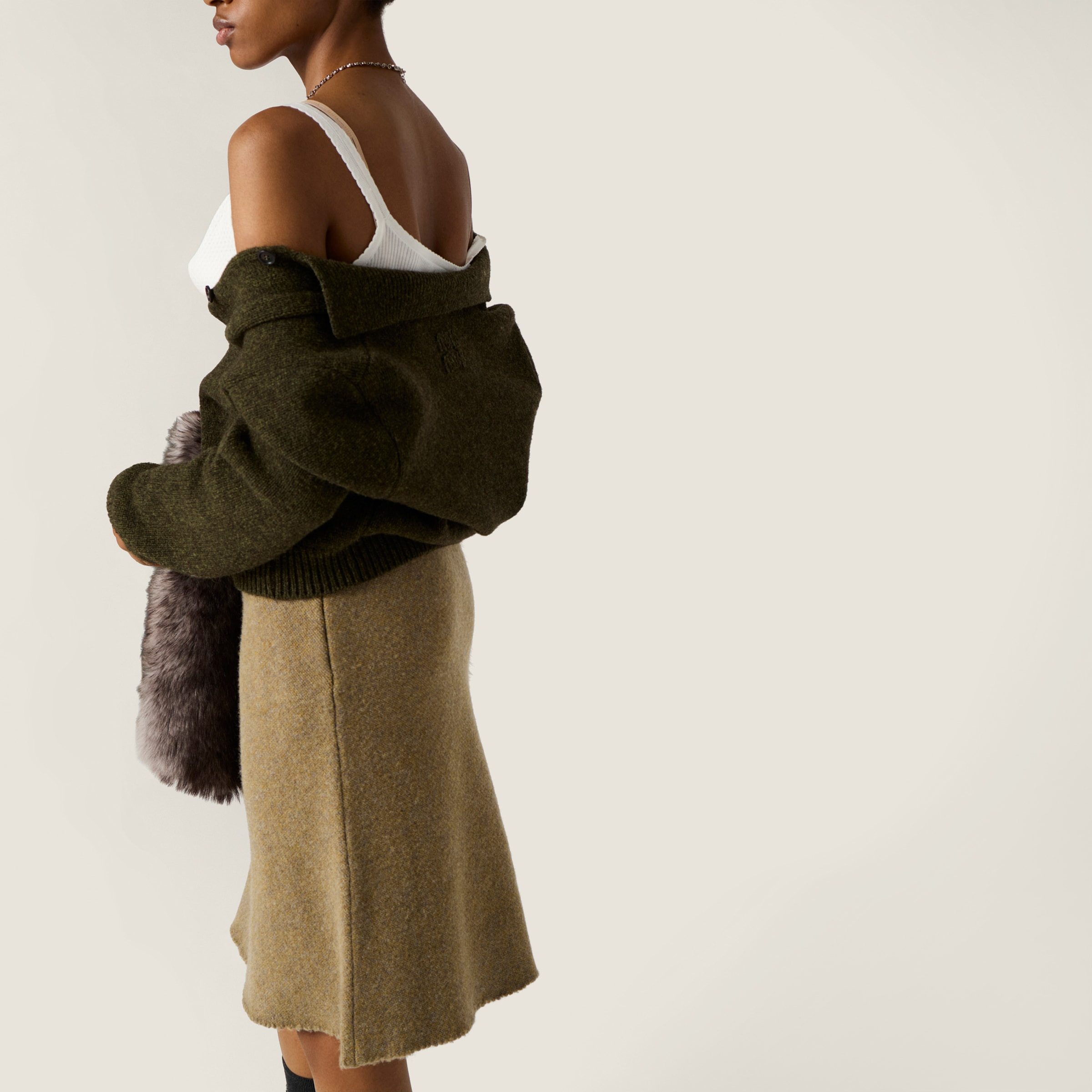 Wool cardigan - 4
