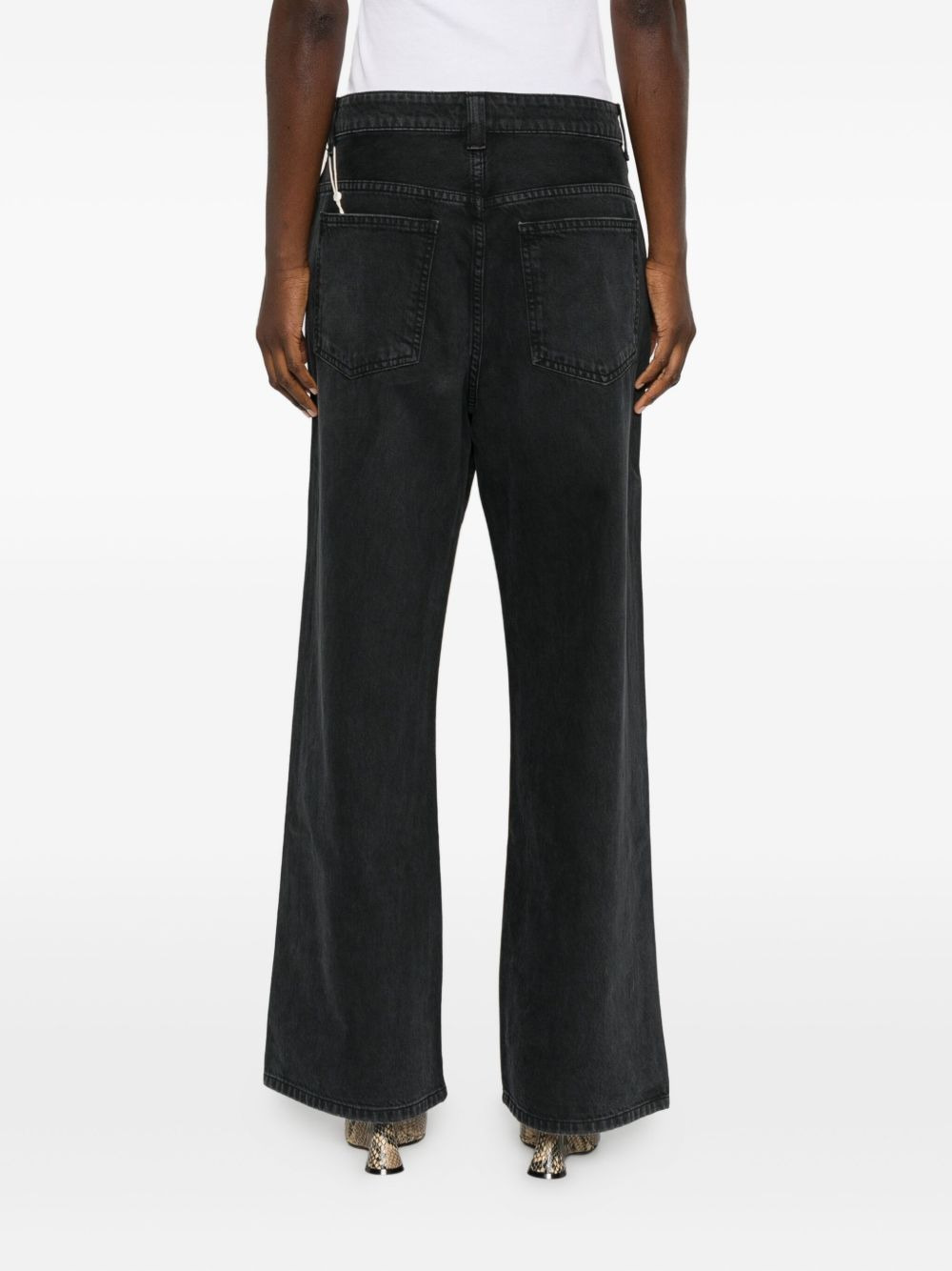 wide-leg jeans - 4