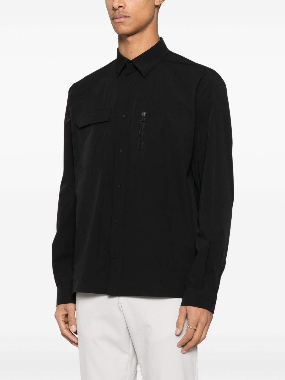 chest-pockets shirt - 3