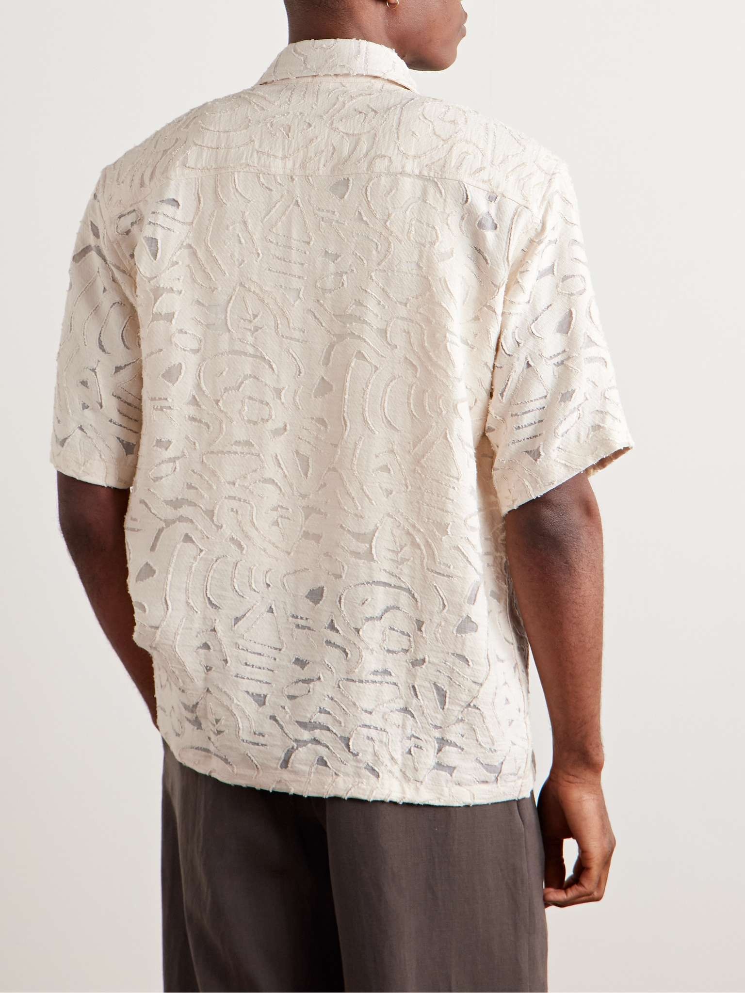 Freddy 5025 Fil-Coupé Jacquard Shirt - 3