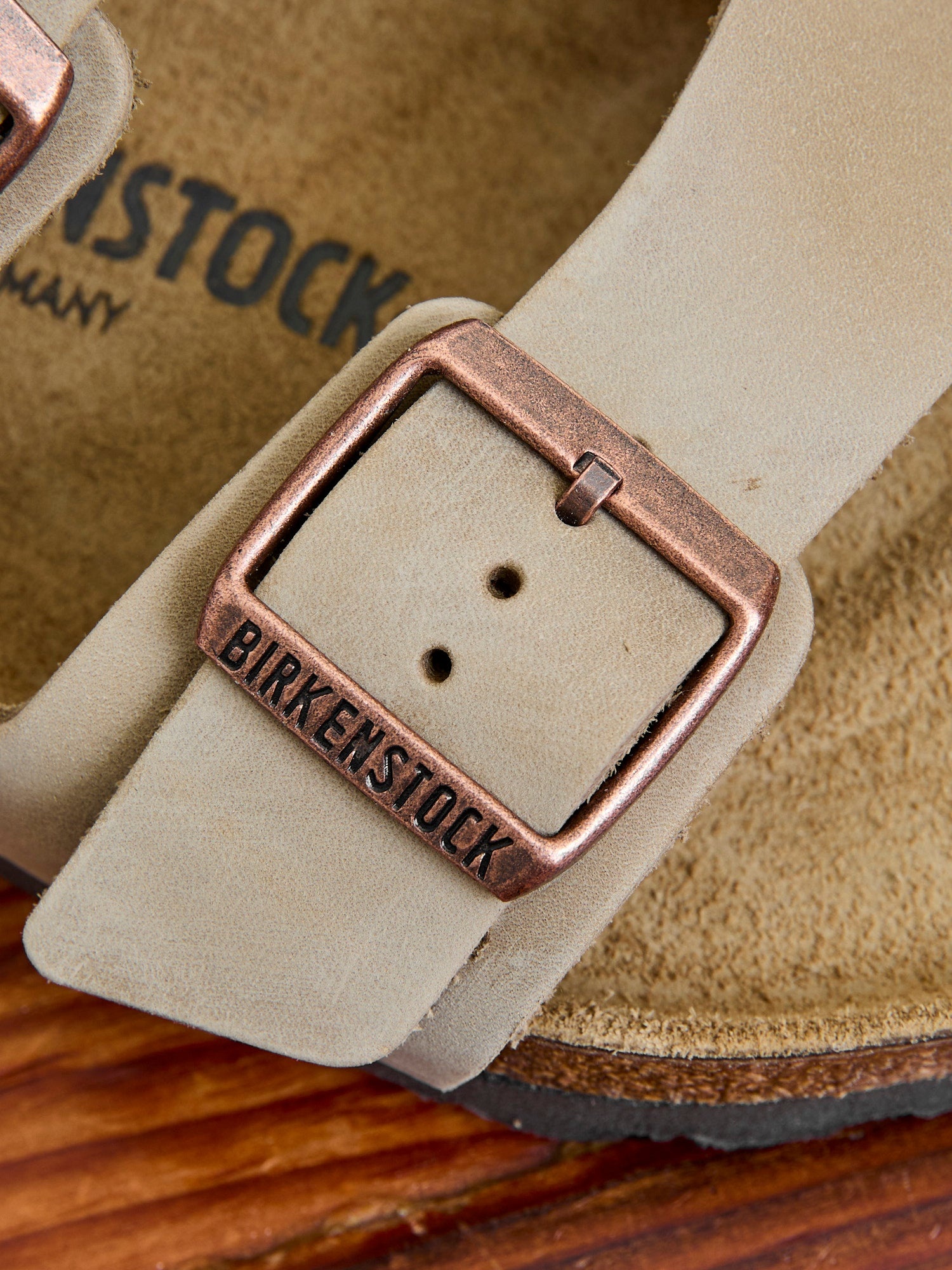 Arizona Sandal in Tobacco Oiled Leather - 6