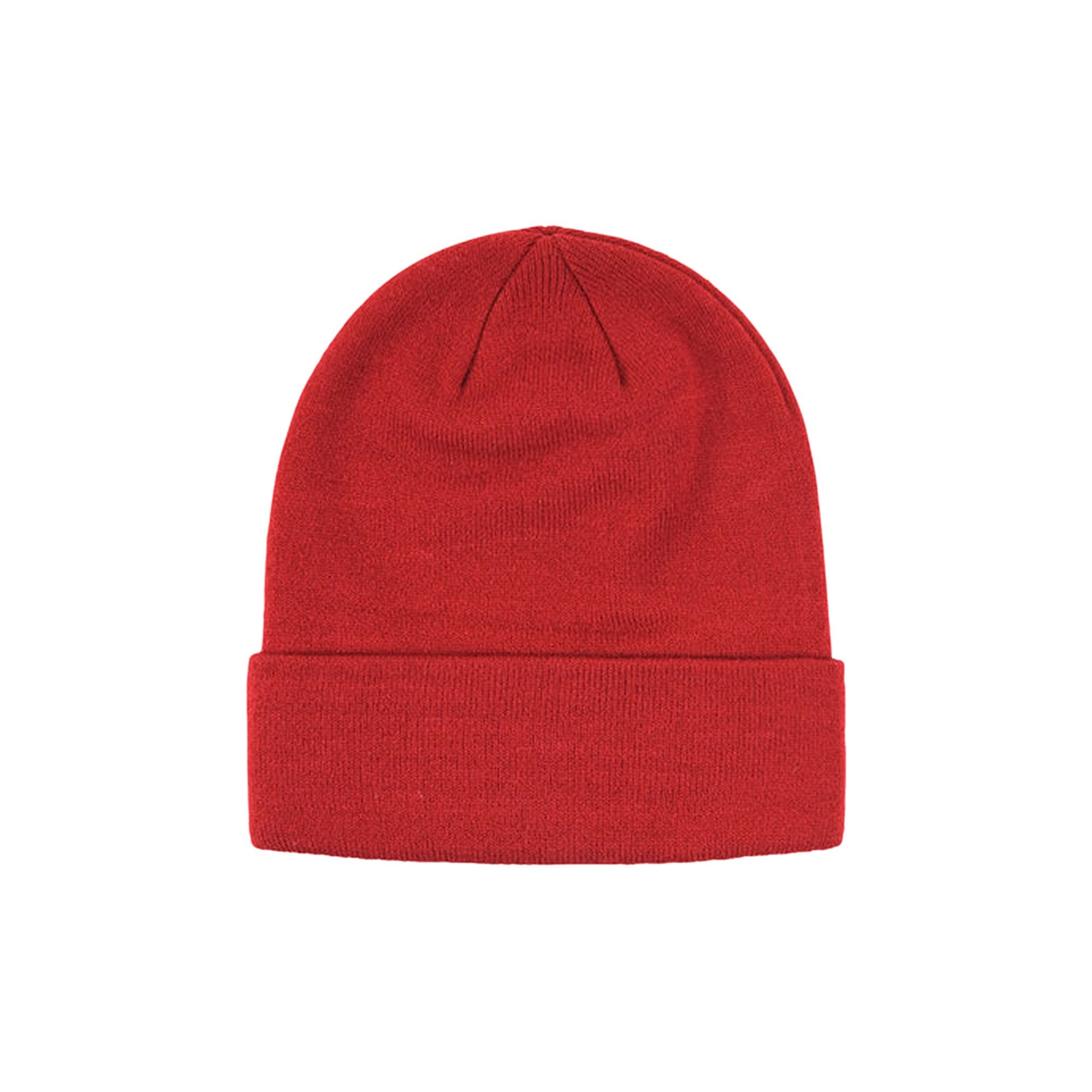 Stussy Crown Jacquard Cuff Beanie 'Berry' - 2