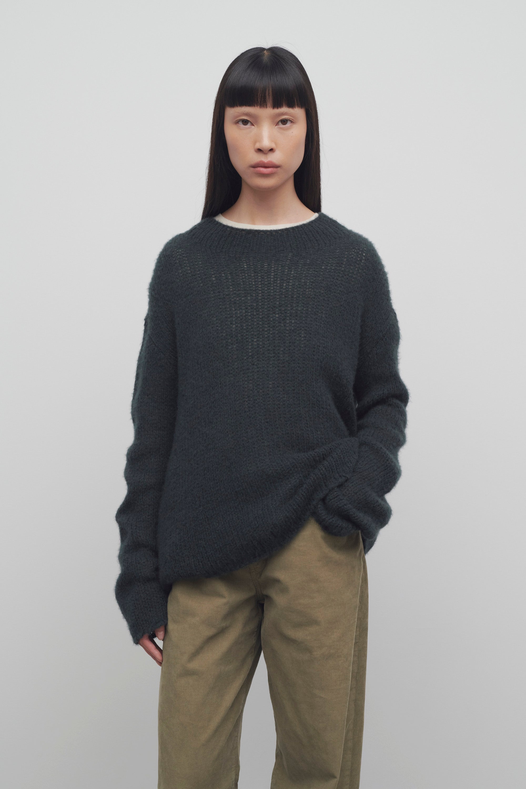 Helios Sweater in Cashmere and Silk - 3