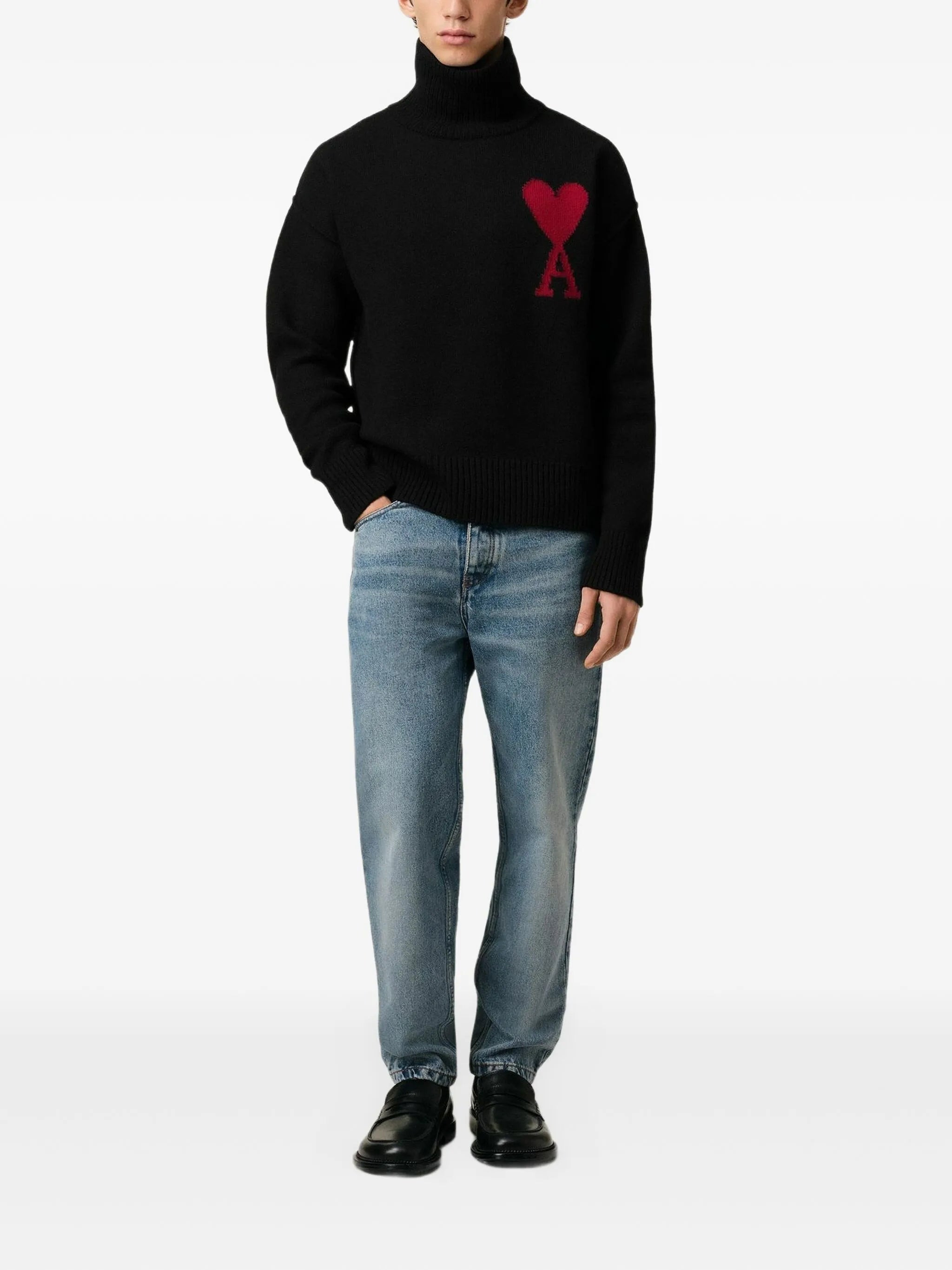 Ami De Coeur High-neck  Jumper - 2