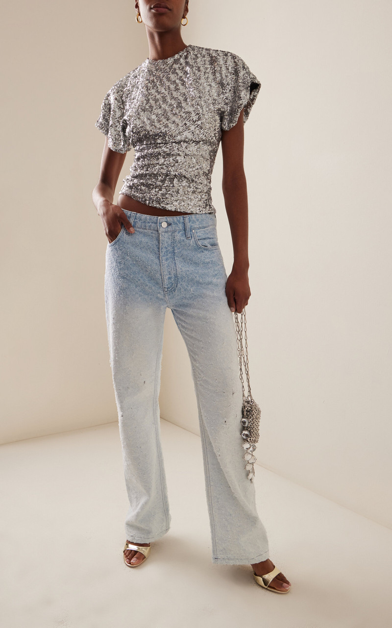 PARIS TEXAS Lidia Patent Leather Sandals gold outlook