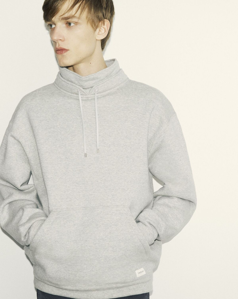 SAINT LAURENT SAINT LAURENT HIGH-NECK SWEATSHIRT outlook