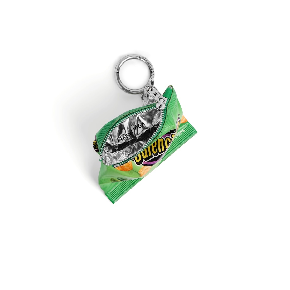Keychain Chips Charm in Green - 3