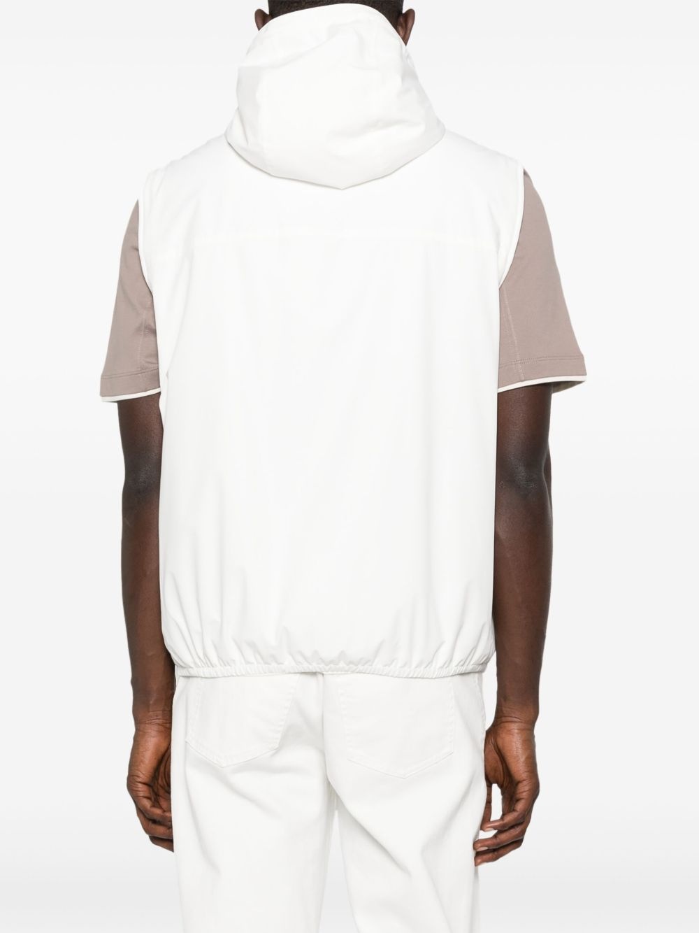 hooded waistcoat - 4