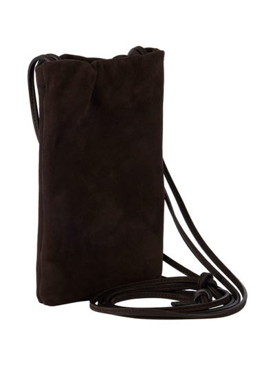 The Row Brown Bourse Phone Pouch outlook