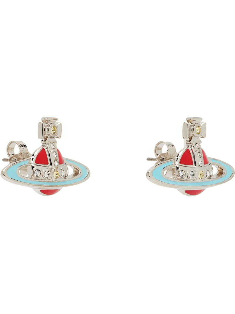 Vivienne Westwood Small Neo Bas Relief Earrings outlook