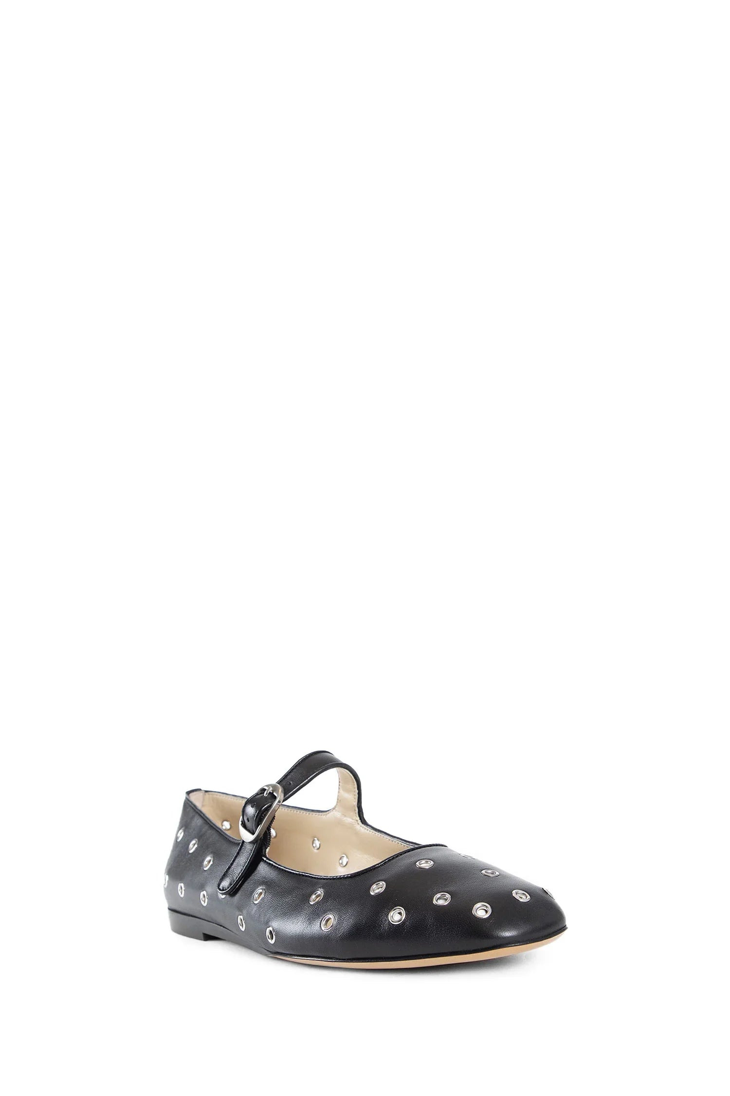 Eyelet-Leather-Mary-Jane-Ballerinas - 2