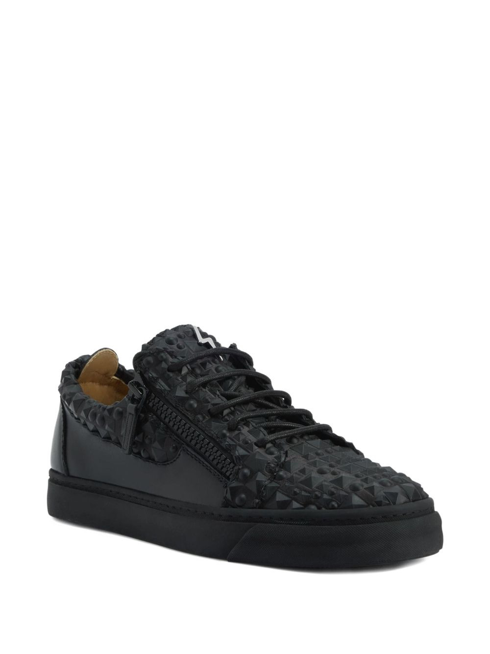 The Manhattan stud-embellished sneakers - 2