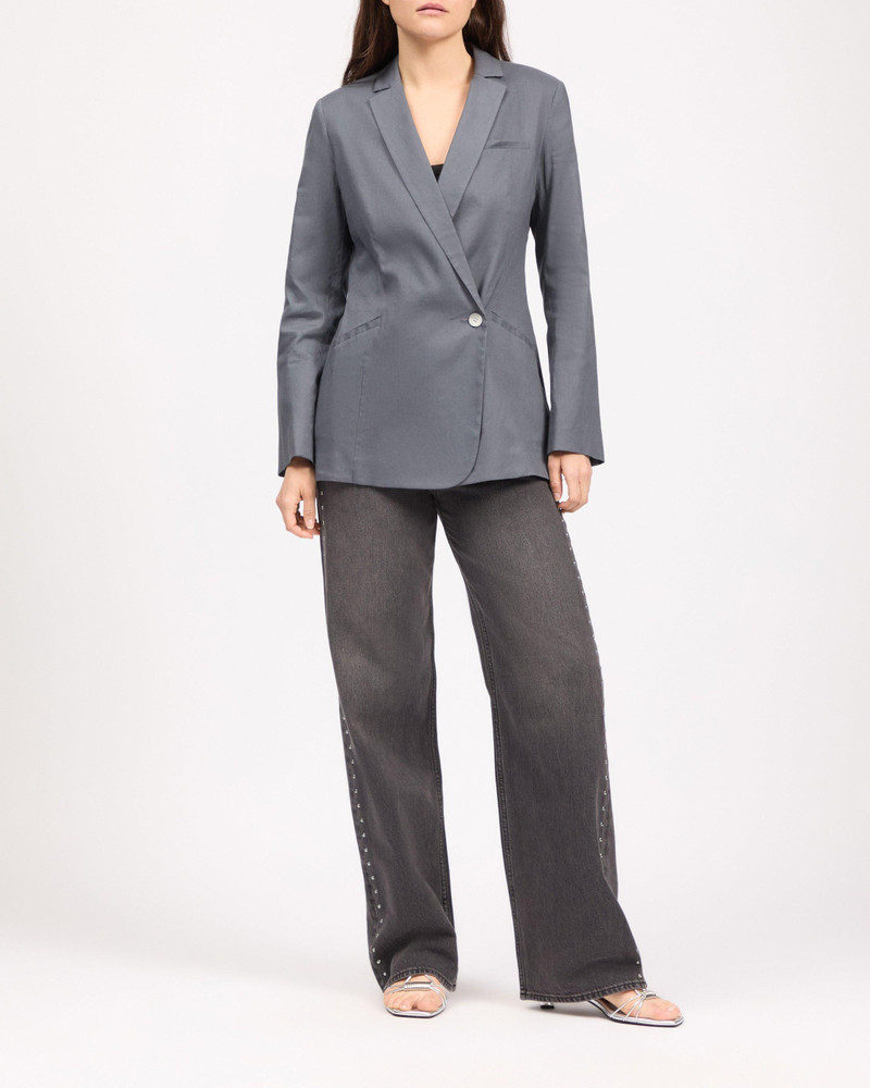 Jade Linen-Blend Blazer 4