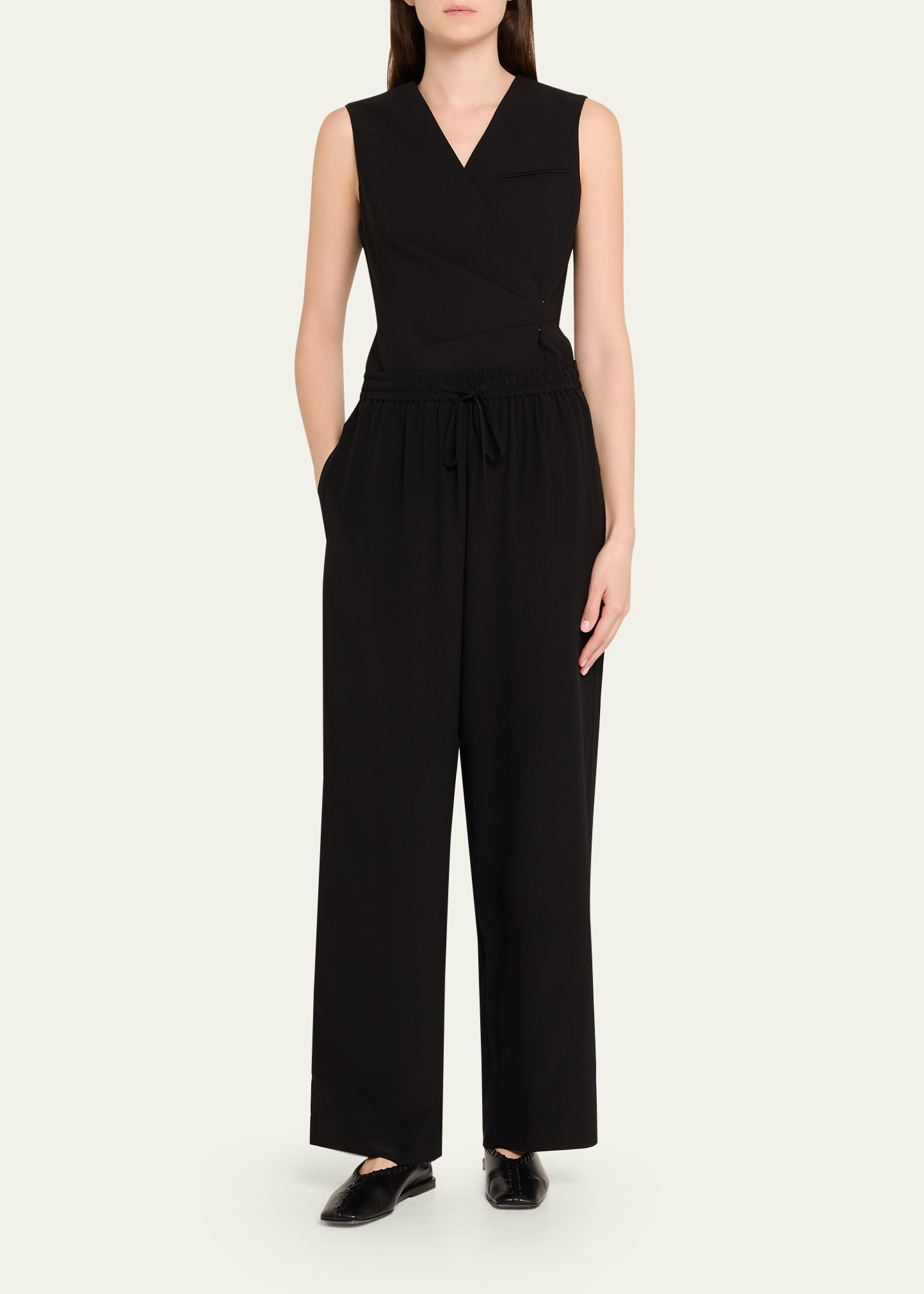 Silk Drawstring Trousers - 2