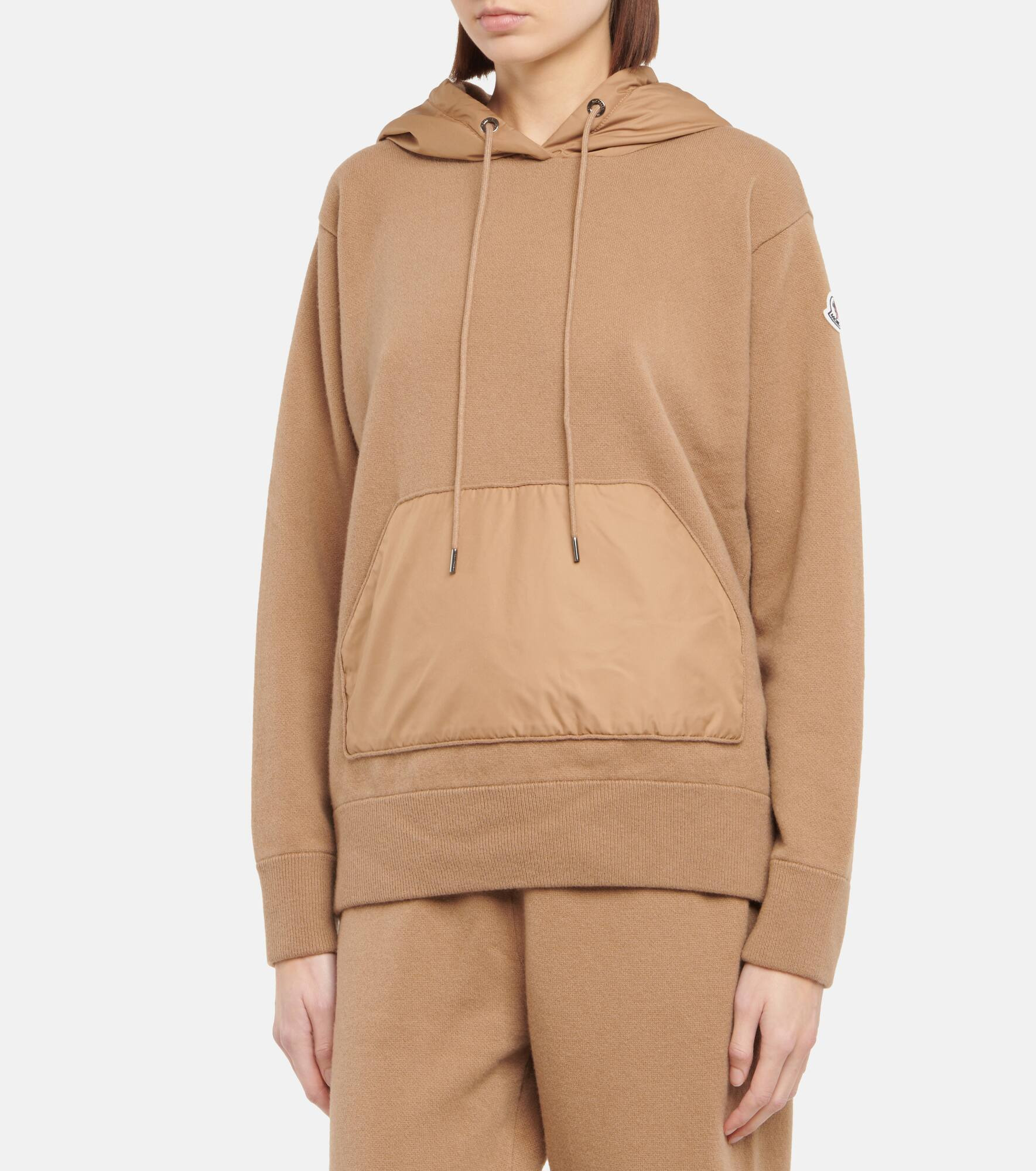 Wool and cashmere hoodie - 4