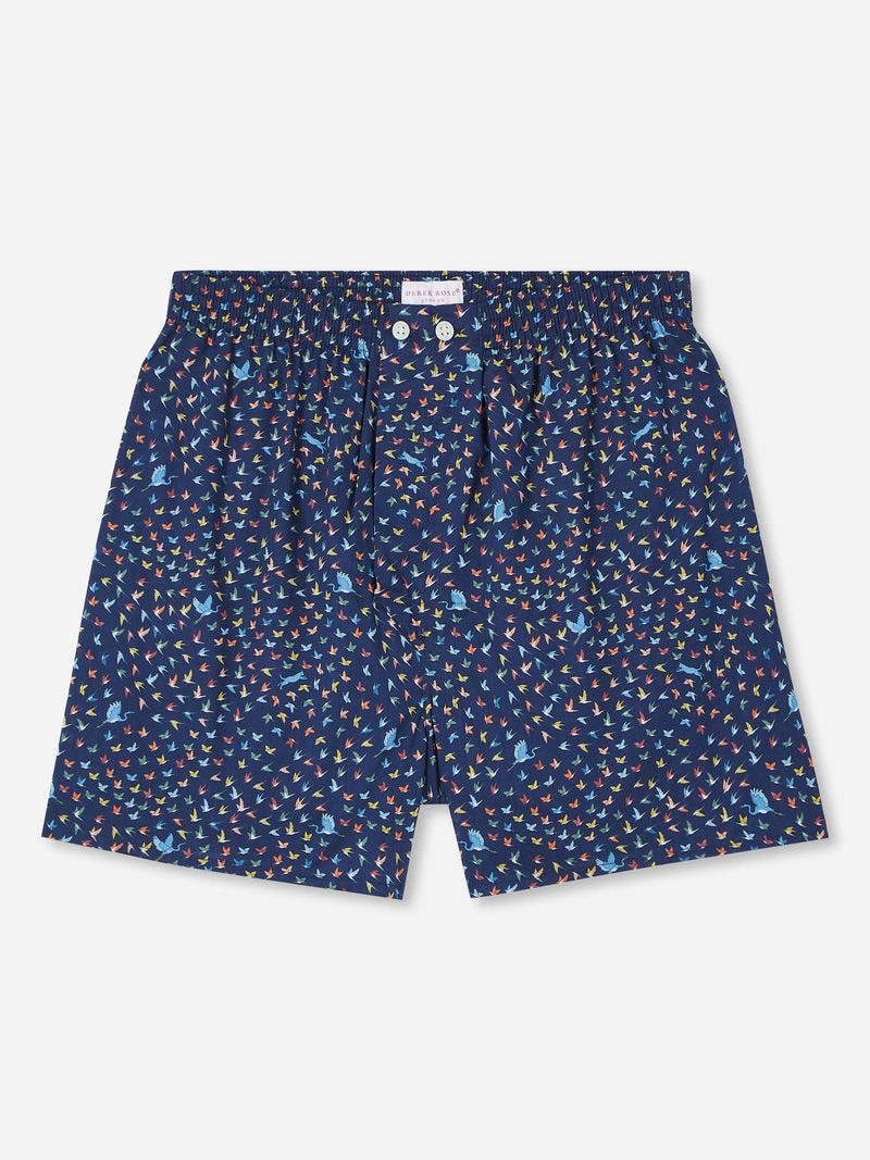 Men's Classic Fit Boxers Ledbury 58 Cotton Batiste Multi 1