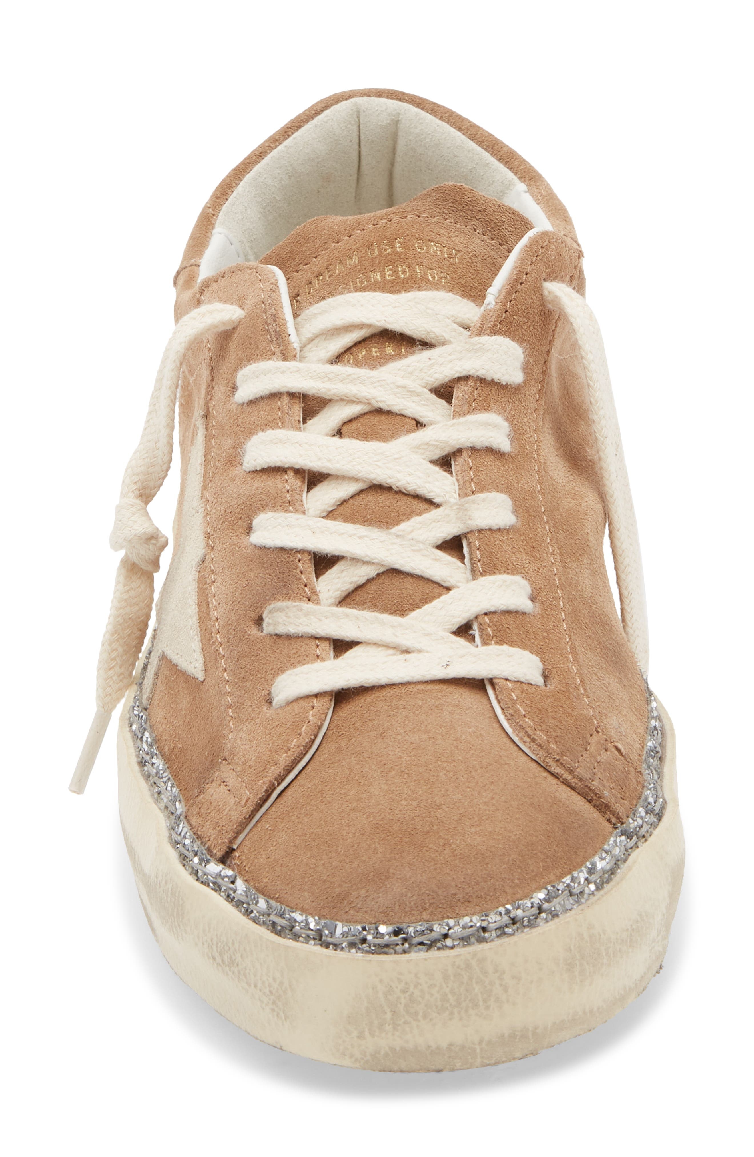 Golden Goose Super-Star Sneaker in Tabacco/Cream/Silver at Nordstrom - 4