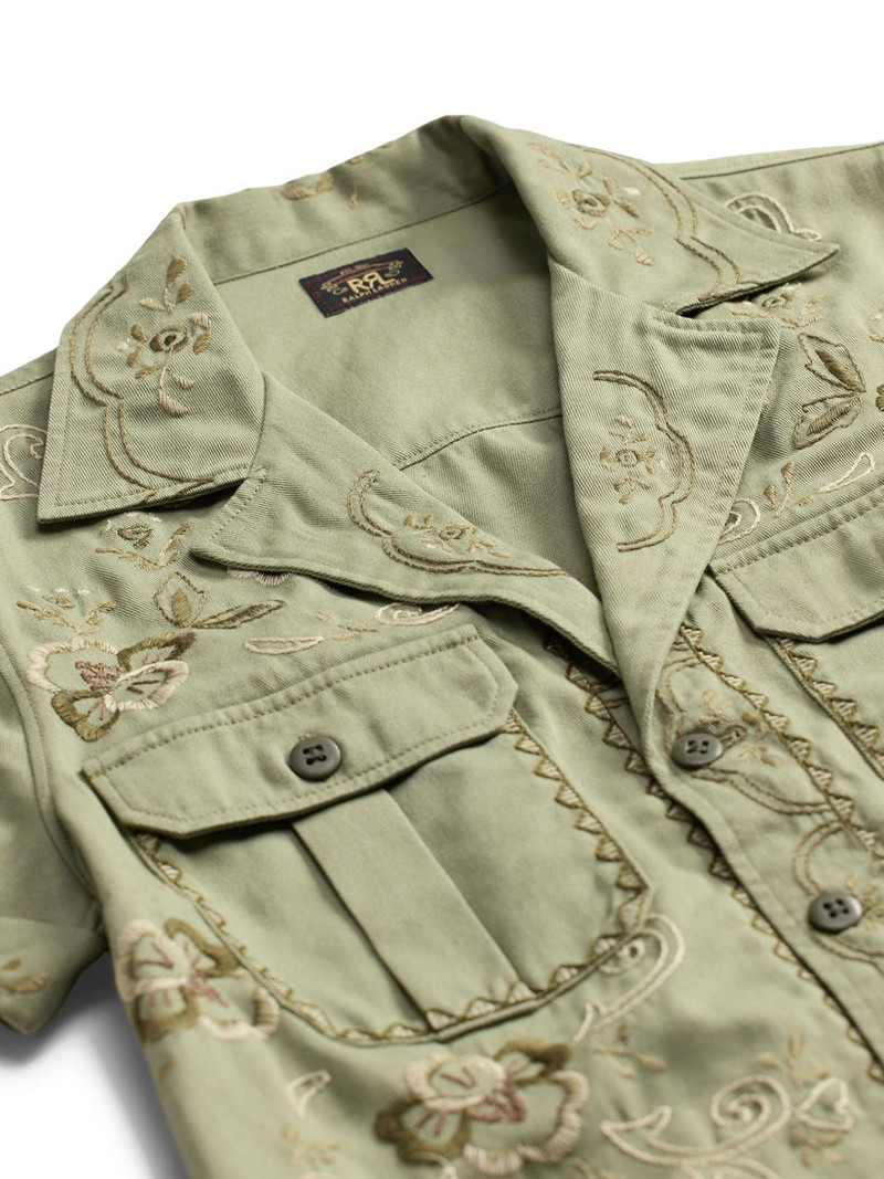 embroidered buckled shirt 4