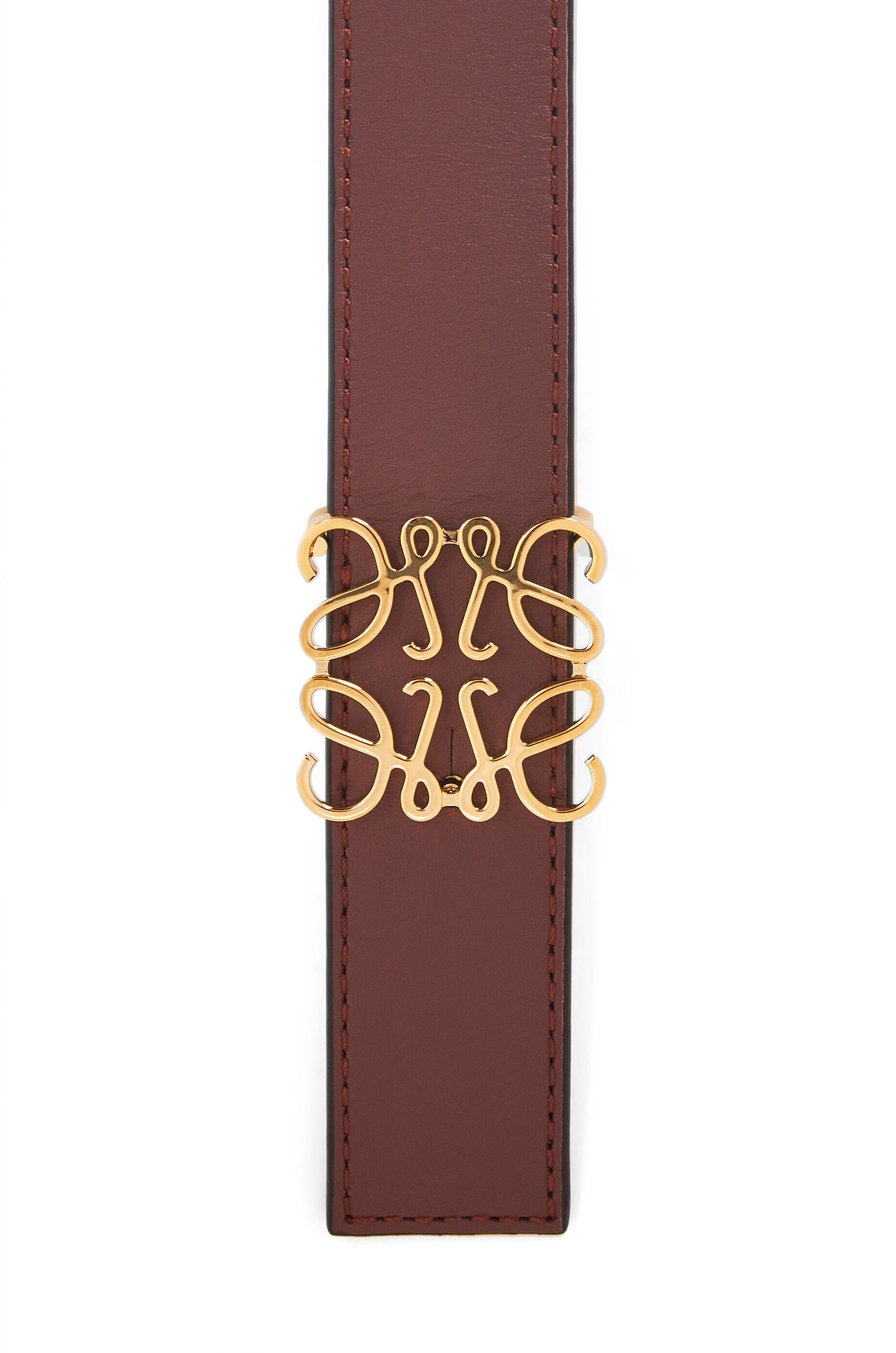 Anagram belt in smooth calfskin - 3