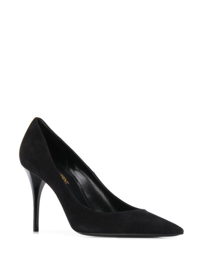 SAINT LAURENT pointed toe pumps outlook